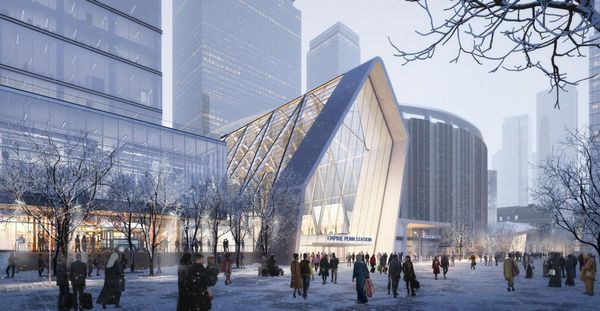 First Look: Governor Cuomo Reveals New Plans for Penn Station