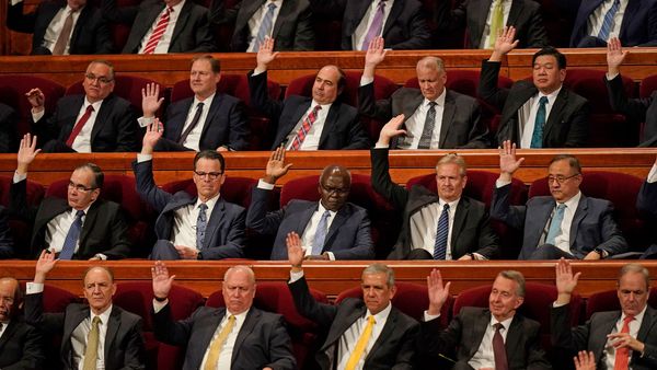 Mormon Leader Reaffirms Faith's Stance on Same-Sex Marriage