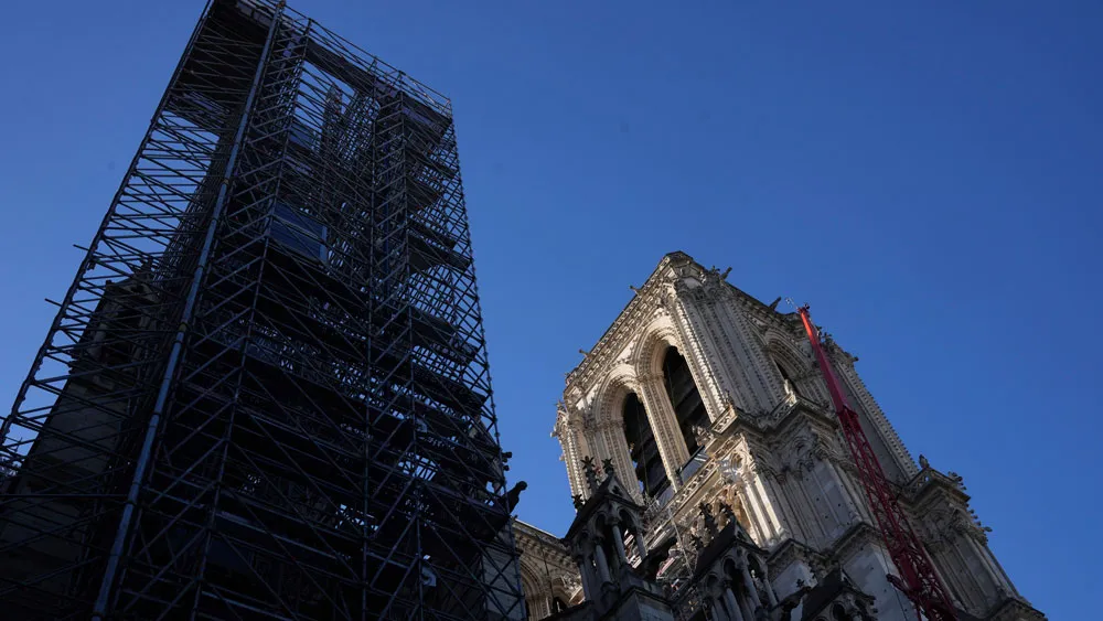 Notre Dame Primps for Its Grand Post-Blaze Return. But Why Does the Cathedral Look Unfinished?