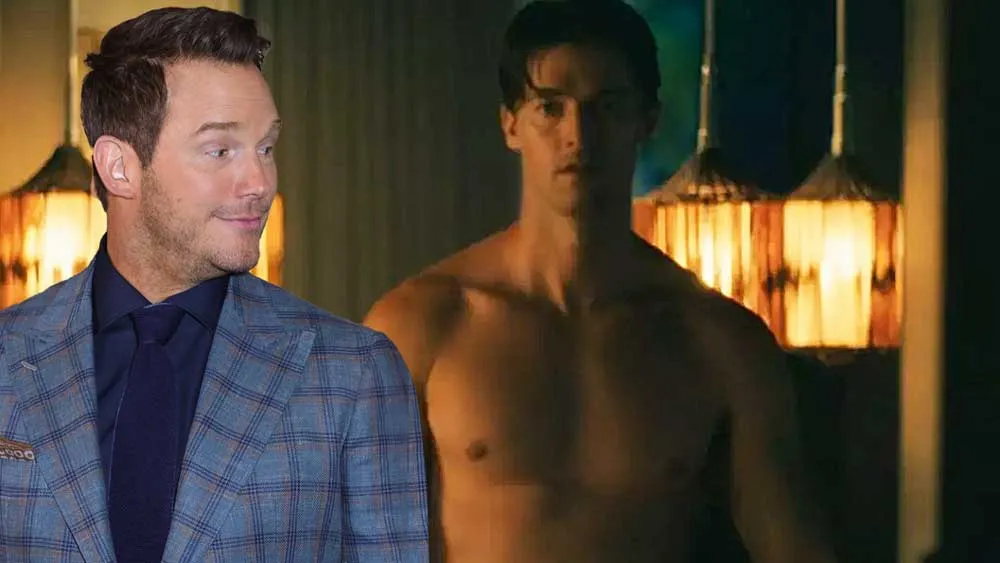 What was Chris Pratt Looking at During Brother-in-Law Patrick Schwarzenegger's Controversial 'White Lotus' Scene?