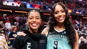 WNBA Stars Natasha Cloud and Isabelle Harrison Celebrate Love and Visibility with New York Liberty